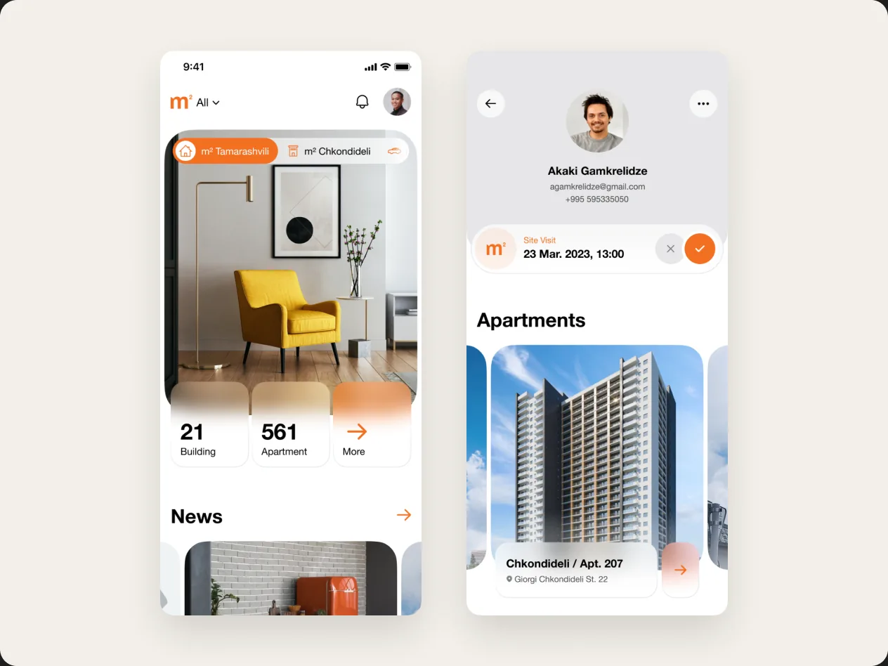 m2 Real Estate screenshots
